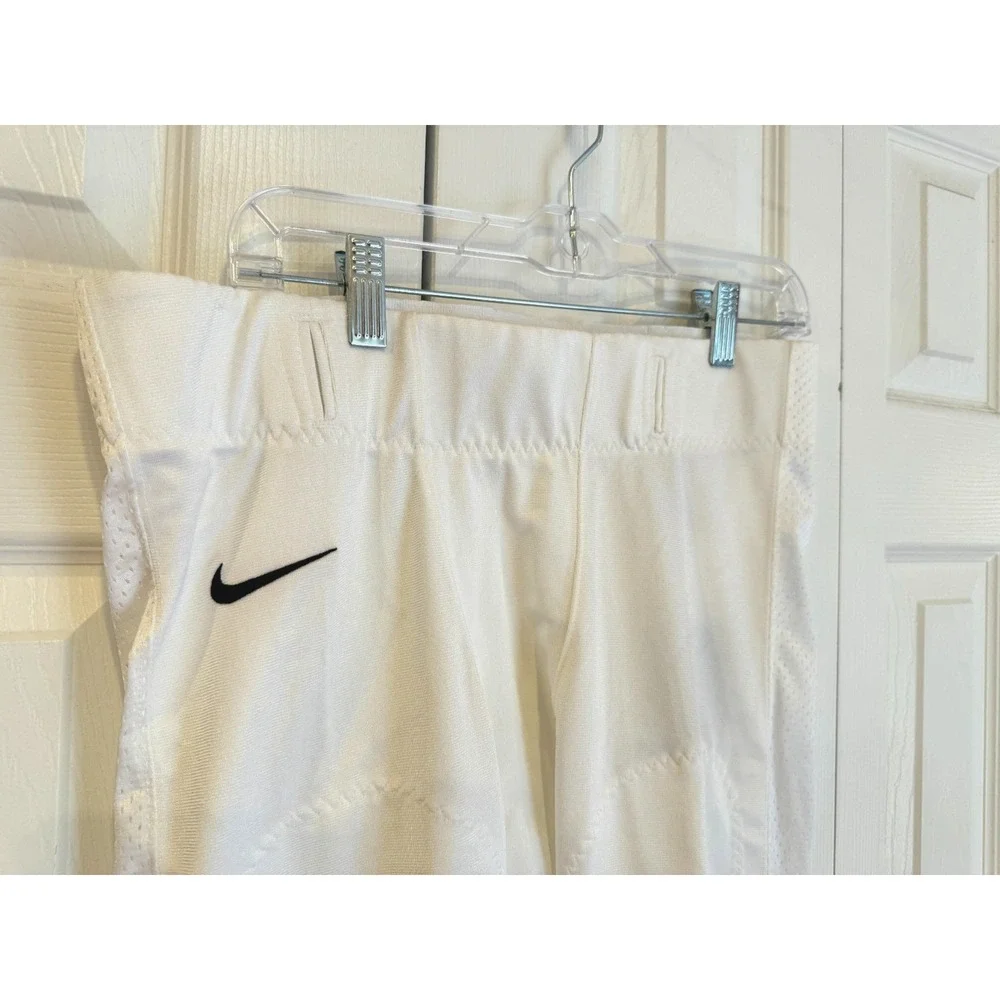 NEW NIKE TEAM OPEN FIELD‎ WHITE FOOTBALL PANTS Men's Size XL 615745-100